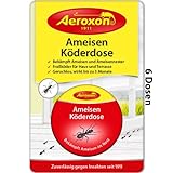 Aeroxon Ameisen-Köder - bekämpft das ganze Ameisennest (6er Pack)