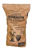 Favorit Grill-Holzkohle 15 kg (aus reinem Laubholz, extra große Körnung, langanhaltende...