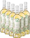 12 e Mezzo Bianco Organic Wine Puglia IGP Varvaglione Weißwein 6 x 0,75l VINELLO - 6 x...