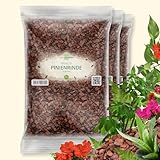 OraGarden Pinienrinde Pinienmulch Rindenmulch Dekorinde Terrarienerde 10-20 mm (9L)