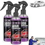 WoQtreFly Auto-Spray, 3-in-1-Auto-Schnellbeschichtungsspray mit hohem Schutz,...