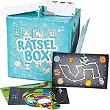 Rätselbox - Geschenkbox: 3 Rätsel lösen zum Öffnen - Ähnlichkeit mit Exit Game -...