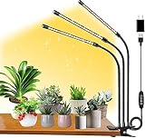 FRGROW Pflanzenlampe LED, Vollspektrum Pflanzenlicht für Zimmerpflanzen,...