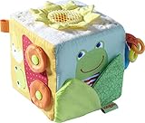 HABA Baby Spielwürfel Zauberfrosch - Baby Spielzeug ab 6 Monaten,...