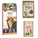 Bosch Hundefutter Bundle: Trockenfutter Adult mit Lamm & Reis 15 kg + Sammy's...