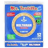 Mr. Tortilla 2 Net Carb Tortilla-Wraps, Keto, kohlenhydratarm, kalorienarm,...