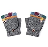 Aiyomimo Herbst und Winter Baby Warme Handschuhe Kind Gestrickte Fäustlinge,3-6...