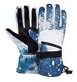 Arbeitsschutzhandschuhe Winter-Snowboard-Skihandschuhe aus PU-Leder, rutschfest,...