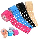 Kinesiotapes,4 Kinesiologie Tape Rollen,Kinesiotape Profi Physio Tape und...