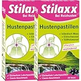 Stilaxx Hustenpastillen 2x 28 Pastillen - bei Reizhusten - reizlindernde Wirkung - für...