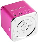 MusicMan, 3531 MINI Musicman PINK, Con Cable , Mini Soundstation (MP3 Player, Stereo...