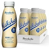 Barebells Cremiger Eiweiss shake – zuckerarm, 24 Gramm Protein pro Flasche, laktosefrei...