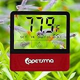 Capetsma Aquarium Thermometer, digitales Aquarien Thermometer mit LCD-Display,...