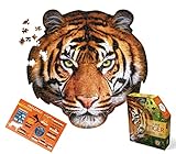 Madd Capp 883005 Shape Puzzle Tiger, Konturpuzzle 550 Teile, für Kinder und...