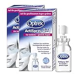 Optrex ActiSpray 2in1 Liposomales Augenspray für trockene & gereizte Augen,...