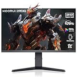 KOORUI Höhenverstellbar Gaming Monitor 27 Zoll, 170Hz, 1ms, 2K QHD(2560 x 1440), IPS, HDR...