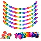 6 STK Bunt Girlande Papier Party Dekoration Set hängenden Garland Partygirlande...