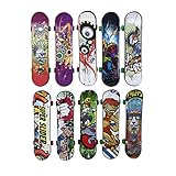 CUHZA Finger-Skateboards,10 Stück Fingerboard, Mini Fingerskate Boards Set,...