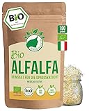 Bio Alfalfa Sprossen Samen 180g | Keimfähige Alfalfasamen zur Sprossenzucht |...