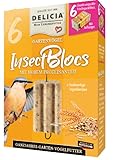 Delicia Pick-Me Up Insectbloc 6 x 6 Stück Vogelfutter Wintervogelfutter Wildvogelfutter