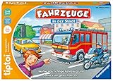 Ravensburger tiptoi Spiel 00127 Fahrzeuge in der Stadt - Lernspiel ab 3 Jahren,...