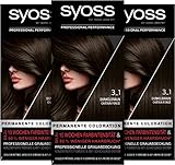 SYOSS Professional Performance, permanente Coloration, hochwertige Haarfarbe 3_1...