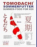 Sommerfutter für Koi mit Astax und Spirulina, Tomodachi Koifutter für Mega Wachstum,...