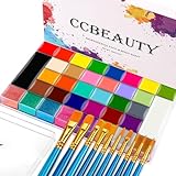 CCbeauty Bodypainting 36 Farben Face Paint Professional Theaterschminke...