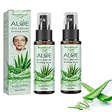 Aloe Spray - After Sun Care Spray, Bio Aloe Vera Spray, Sonnenbrand Spray, Gegen...