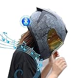 Hochklappbarer Bluetooth-Motorradhelm Modularer Integralhelm Neuer Intelligenter Helm für...