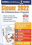 Steuersoftware Steuer 2022 DISCOUNTER CD Steuererklärung Steuerprogramm Einkommensteuer...