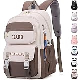 KESUDE Schulrucksack Mädchen Teenager, Groß Schul Rucksack Multi-Tasche...