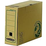 Bankers Box by Fellowes Earth Archiv-Ablagebox, A4, Einsteckdeckel zum...