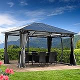 BRAST Alu Pavillon Premium | viele Modelle & Farben | Größen 3x4m 3,6x4,8m |...