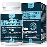 Probiotika mit 300 Mrd. KBE für Frauen und Männer, Hochwirksame Probiotika...