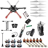 QWinOut DIY 2.4G 9Ch F550 Air Frame Hexacopter Combo Drone APM 2.8 Flight...