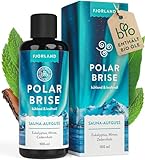 FJORLAND® Polarbrise BIO Saunaaufguss Eukalyptus, Minze, Cedernholz 100 ml -...