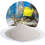 Schicker Mineral – 25 kg Aquariumsand Weiß – feiner Aquariumkies gewaschen...