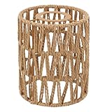 Natürlicher Rattan Lampenschirm - Boho Hängelampe & Stehlampe Design -...