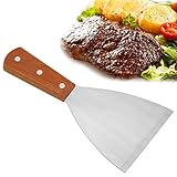 Spula Beafsteak 21×10×2 Edelstahl Non-Stick Hitze Beständig BBQ Grill Absteak Spachtel...