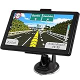 Navigationsgerät für Auto LKW 2023 - GPS Navi 7 Zoll PKW LKW Navigation mit Europa UK 52...