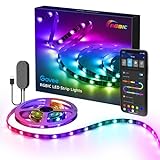 Govee RGBIC LED Strip, 2m Bluetooth LED Streifen steuerbar mit App, LED TV...