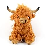 Highland Cow Soft Toy Plush Toy, Hochlandkuh Plüsch Highland Cow Plushie Hochlandkuh...