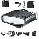 Godox Lux Junior Retro Kamerablitz,Speedlite GN12 6000 K ± 200 K CCT, automatische und...