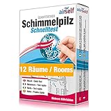 Schimmeltest (Schimmel-Schnelltest) für bis zu 12 Räume – Schimmel Test zur...