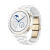 HUAWEI WATCH GT 3 Pro 43mm Smartwatch, Keramikgehäuse, Saphirglas, Tauch Modus,lange...