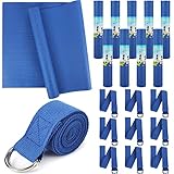 10 Stück Yogamatten und 10 Stück Yoga-Gurt-Set, 162 x 61 x 0,46 cm, rutschfeste...