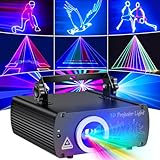 Ehaho DJ Discolicht Partylicht | 3D RGB Animation Party Licht mit Fernbedienung | Musik...