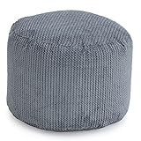 Loft 25 Sitzsack Fußhocker Round Bubble | Indoor Wohnzimmer Beinstütze | Ergonomisch...