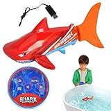 Samuliy Mini Rc Hai Spielzeug,RC Shark Boat Elektrisches Spielzeug -...